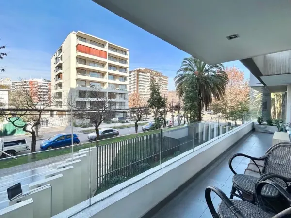 Moderno Departamento En Providencia A Pasos Pocuro